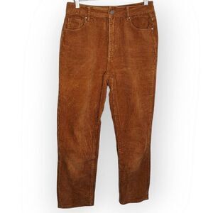 Pacsun Women's Corduroy Mom Jean in Rust size 27